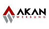 Akan Werbung Logo — Werbetechnik aus Hannover, Kunde von Storyable